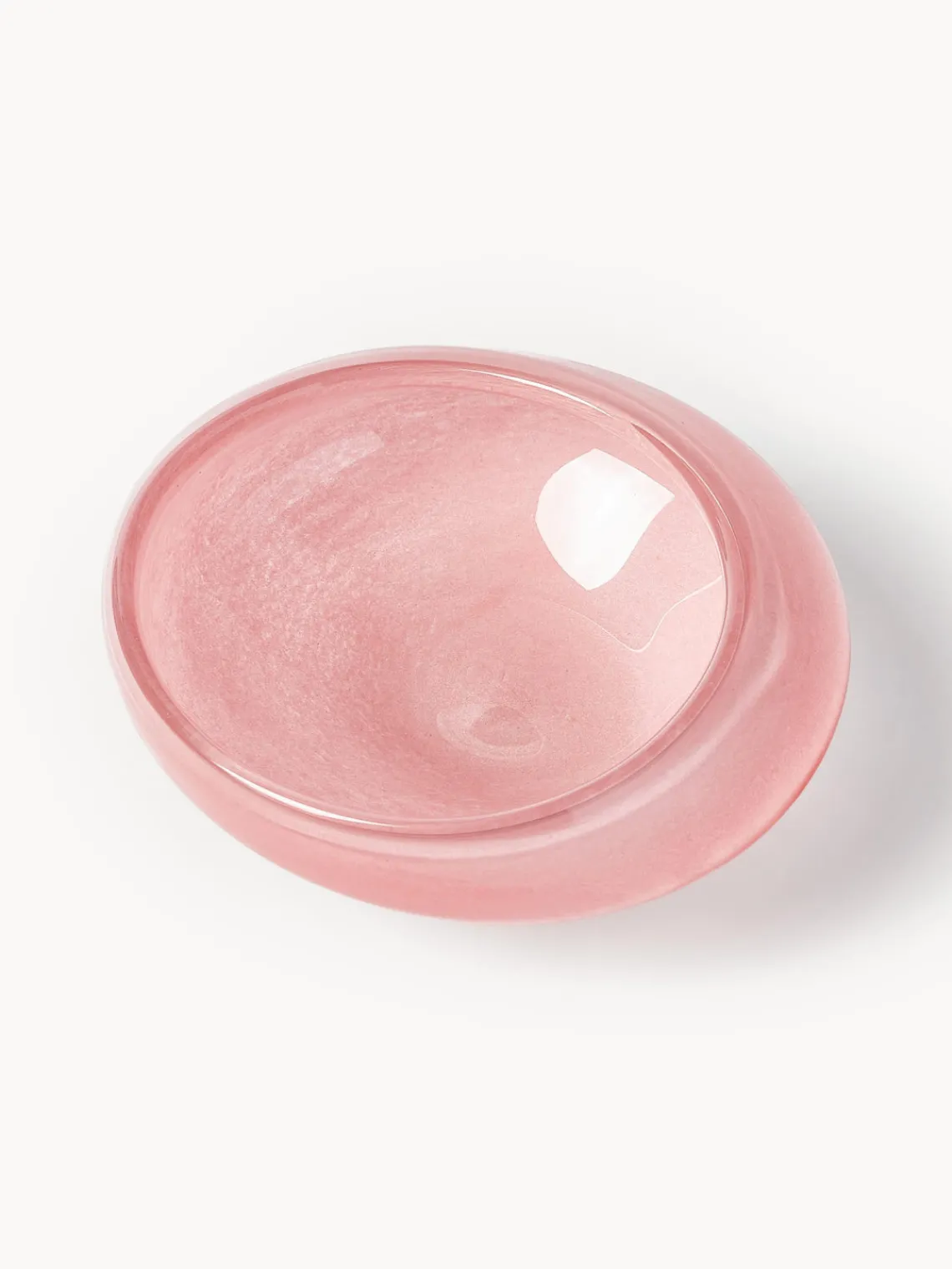 Clearance Bol decorativo artesanal de vidrio Ashley Jarrones|Cuencos Decorativos