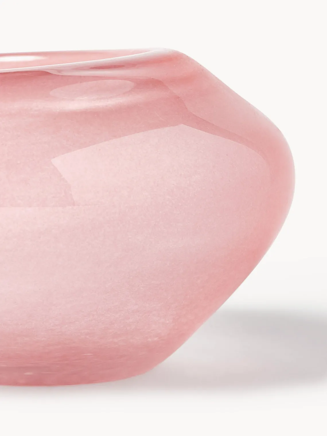 Clearance Bol decorativo artesanal de vidrio Ashley Jarrones|Cuencos Decorativos