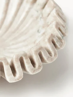 New Bol decorativo artesanal de mármol Santorini, Ø 18 cm Jarrones|Cuencos Decorativos