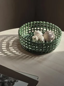 Bol decorativo artesanal de cerámica Centrepiece Cuencos Decorativos|Jarrones