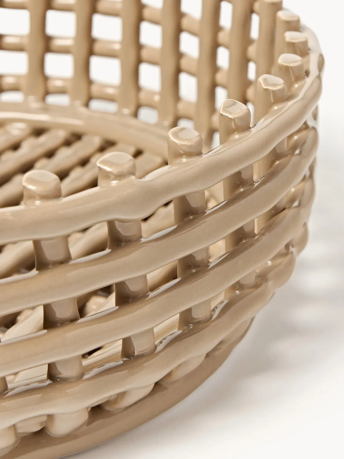 Sale Bol decorativo artesanal de cerámica Centrepiece Jarrones|Cuencos Decorativos