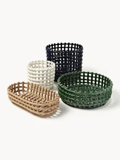 Cuencos Decorativos|Decoración></noscript>Ferm Living Bol decorativo artesanal de cerámica Centrepiece Azul oscuro