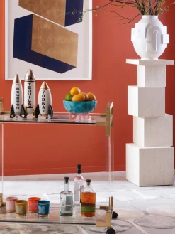 Cuencos Decorativos|Jarrones></noscript>Jonathan Adler Bol decorativo artesanal Mustique