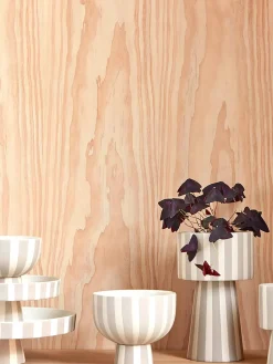 Cuencos Decorativos|Jarrones></noscript>Oyoy Living Design Bol decorativo artesanal Toppu, 13 cm Tonos beige