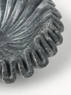 Clearance Bol decorativo artesanal de mármol Santorini, Ø 18 cm Jarrones|Cuencos Decorativos