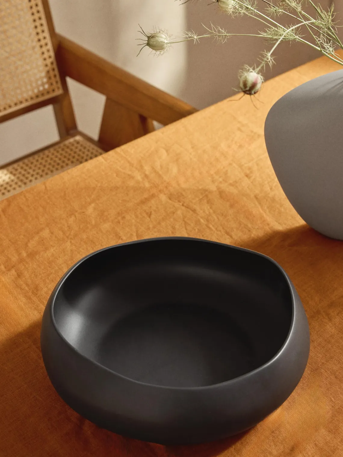 Jarrones|Cuencos Decorativos>Westwing Collection Bol decorativo artesanal Latona Negro