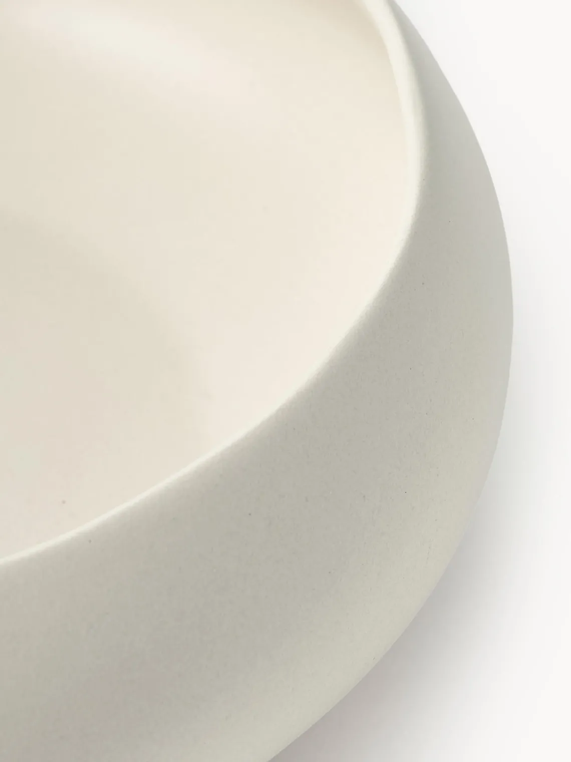 Jarrones|Cuencos Decorativos>Westwing Collection Bol decorativo artesanal Latona Blanco crema