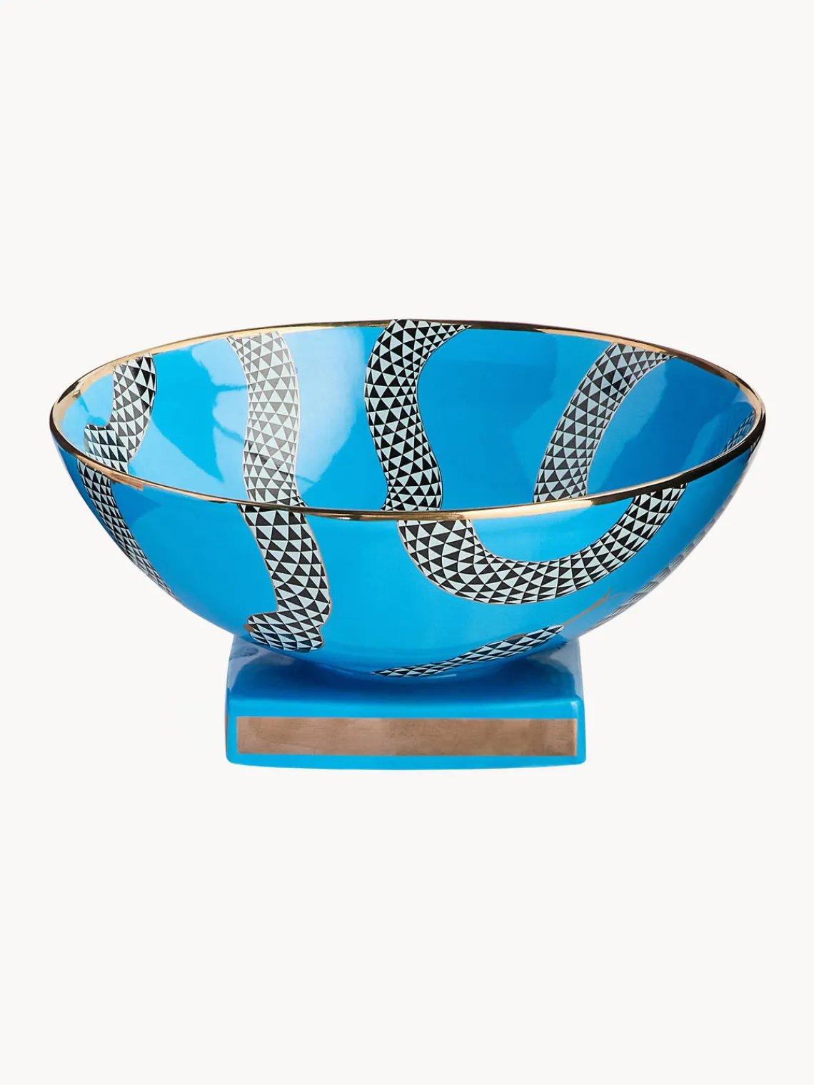 Cuencos Decorativos|Jarrones>Jonathan Adler Bol decorativo con detalle de oro Eden