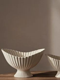 Jarrones|Cuencos Decorativos>Ferm Living Bol decorativo de gres Fountain, 41 cm