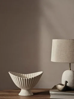 New Bol decorativo de gres Fountain, 28 cm Cuencos Decorativos|Jarrones