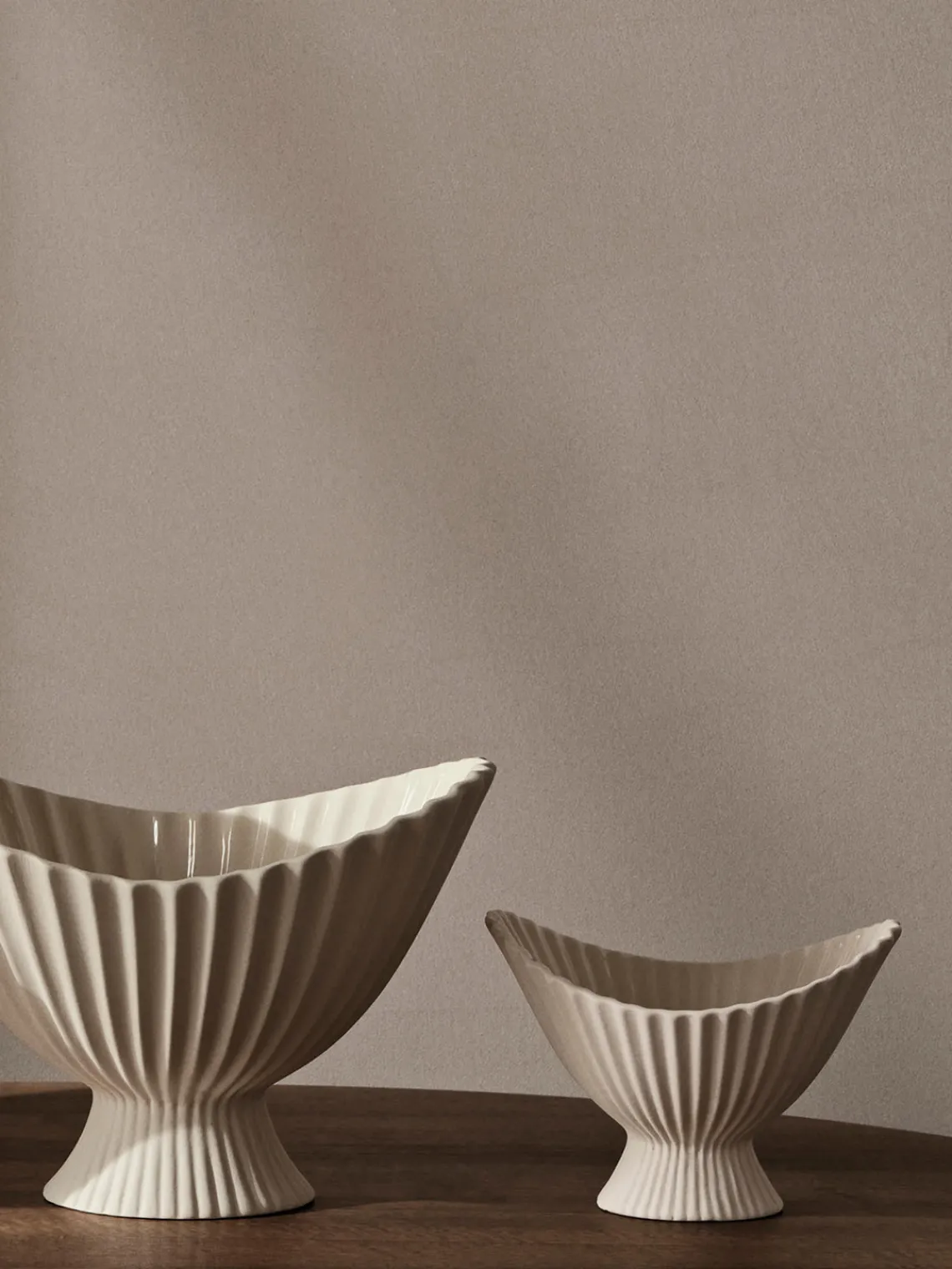 Clearance Bol decorativo de gres Fountain, 19 cm Cuencos Decorativos|Jarrones