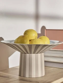 New Bol decorativo pintado a mano Toppu, 17 cm Cuencos Decorativos|Jarrones