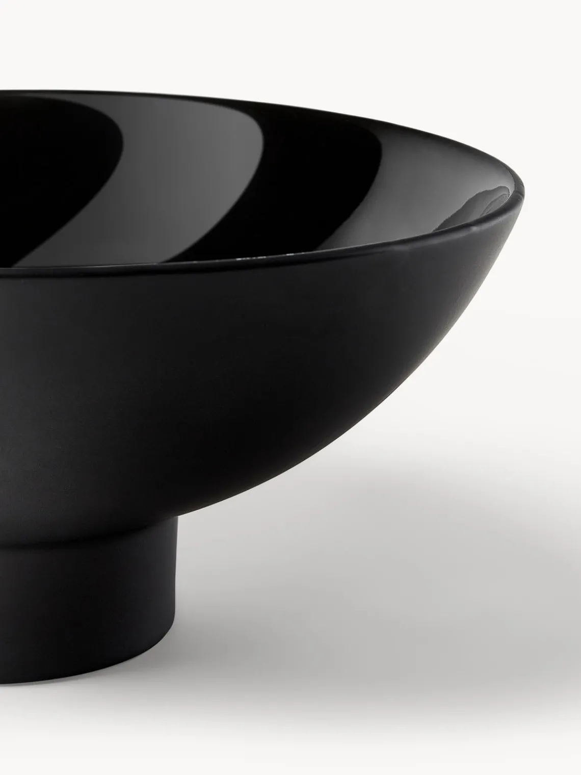 Cuencos Decorativos|Jarrones>Westwing Collection Bol decorativo Benny Negro