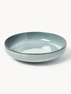 Boles artesanales , Ø 22 cm, 4 uds. Vajillas Completas|Platos Hondos