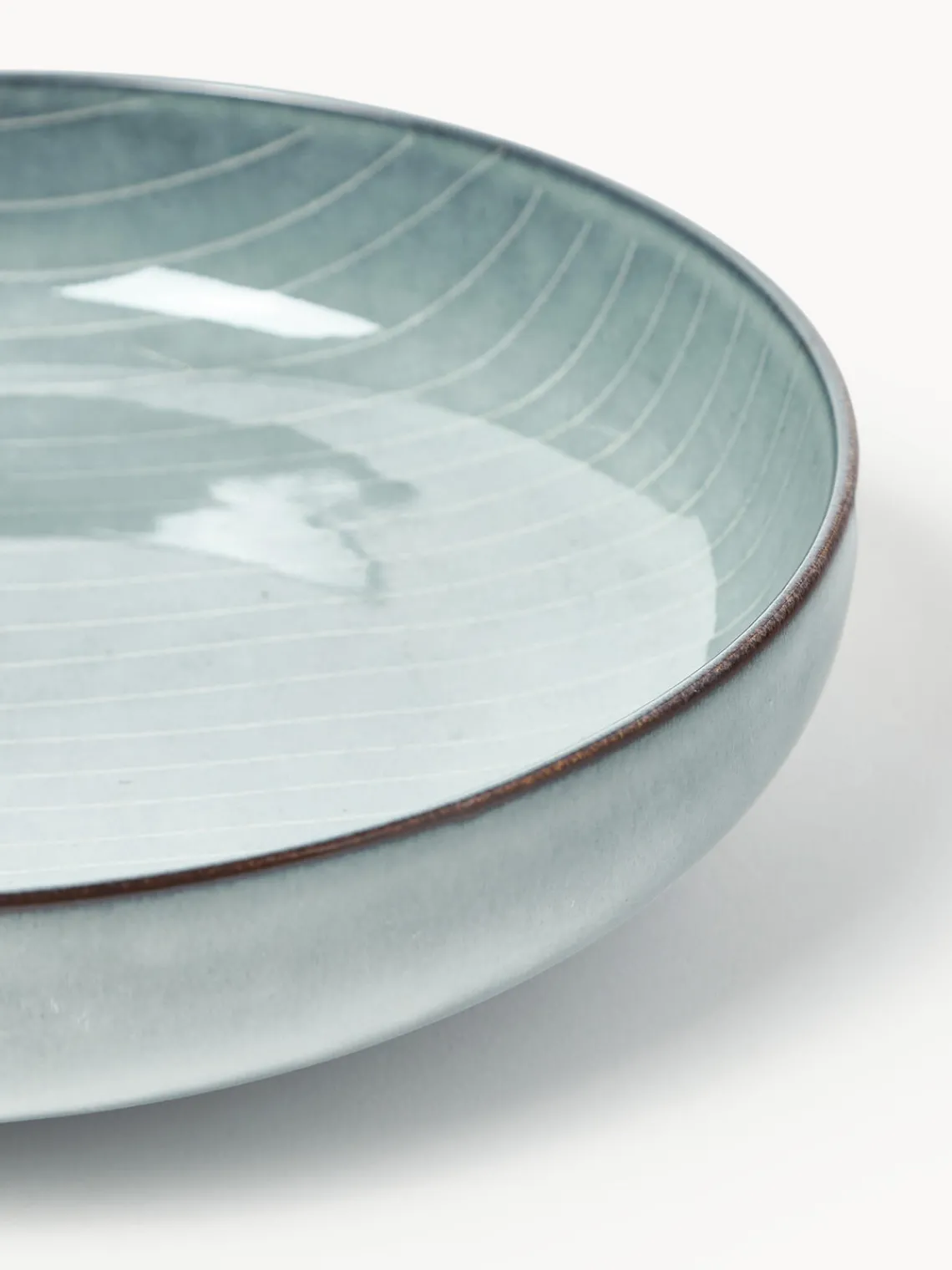 Boles artesanales , Ø 22 cm, 4 uds. Vajillas Completas|Platos Hondos