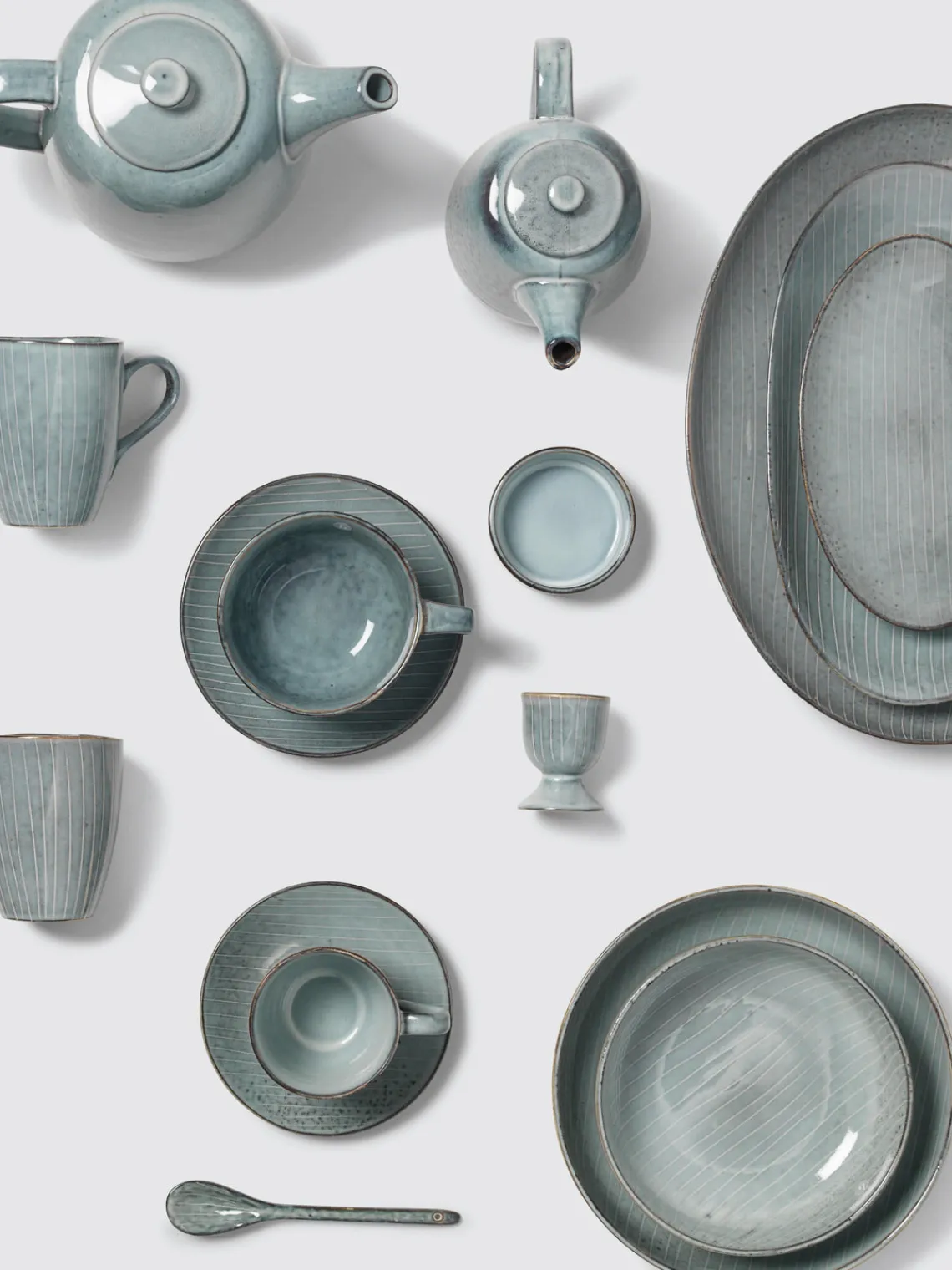 Boles artesanales , Ø 22 cm, 4 uds. Vajillas Completas|Platos Hondos