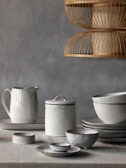 Boles Y Tazones|Vajillas Completas>Broste Copenhagen Boles artesanales Nordic Sand, 4 uds.