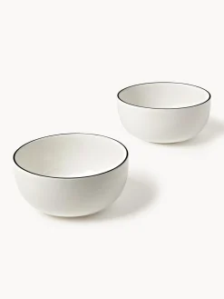 Clearance Boles de porcelana Facile, 2 uds. Boles Y Tazones|Vajillas Completas