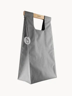 Cubos De Basura Y Reciclaje|Almacenaje De Cocina>Eva Solo Bolsa de separación de residuos Trent, 28 L Gris, madera de haya