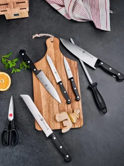Cuchillos De Cocina Y Bloques|Cuchillos De Cocina>ZWILLING Boque de cuchillos autoafilables Twin Chef, 8 pzas.