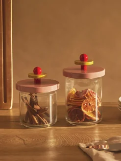 Botes De Cocina|Almacenaje De Cocina></noscript>ALESSI Bote con tapa 100 Values, tamaños diferentes