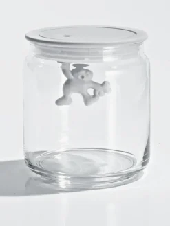 Botes De Cocina|Almacenaje De Cocina>ALESSI Bote de almacenamiento Gianni, 12 cm Blanco, transparente