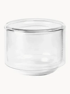 Sale Botes de vidrio soplados Sylvia, 4 uds. Botes De Cocina|Almacenaje De Cocina