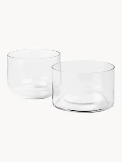 Sale Botes de vidrio soplados Sylvia, 4 uds. Botes De Cocina|Almacenaje De Cocina