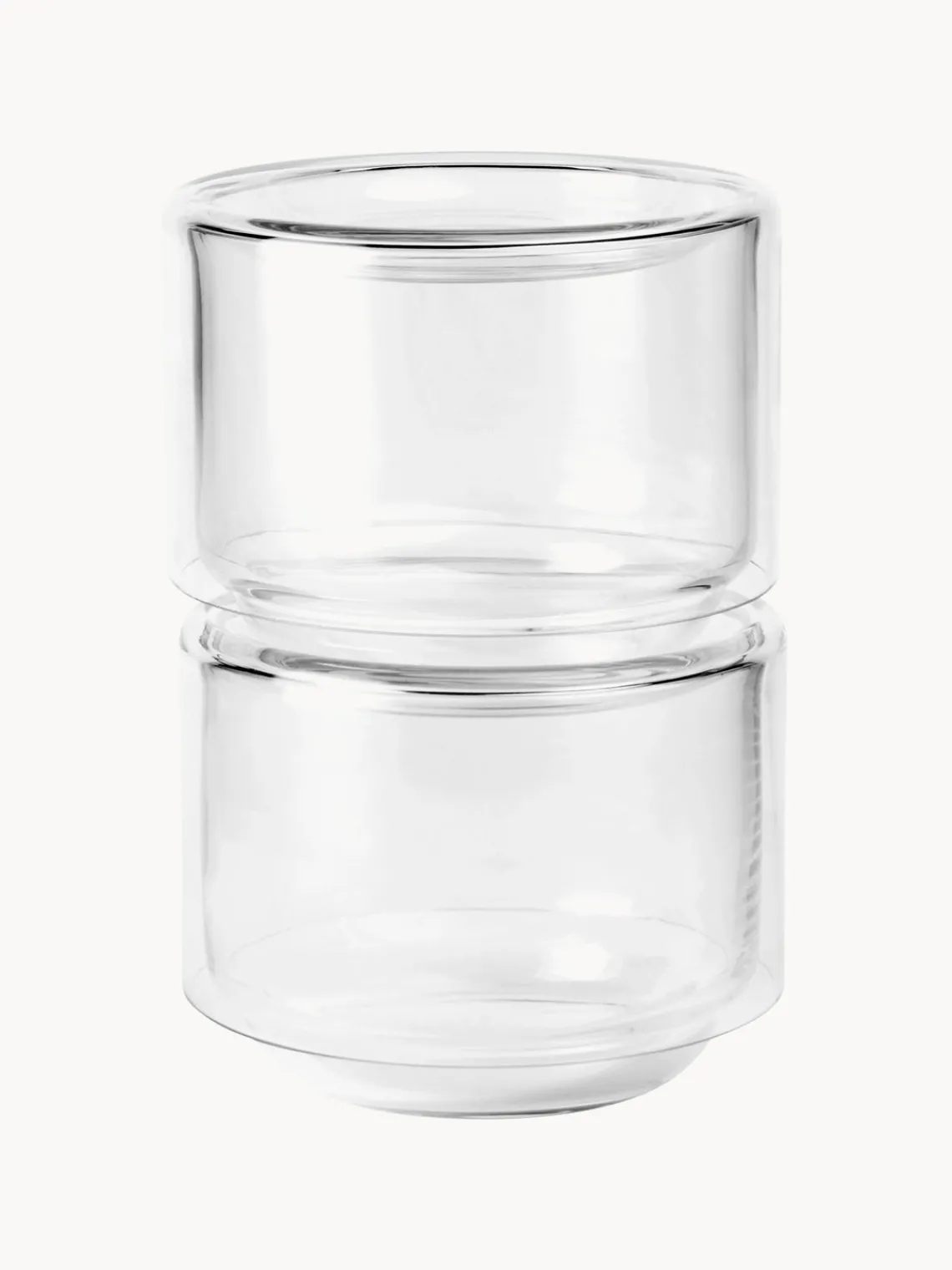 Sale Botes de vidrio soplados Sylvia, 4 uds. Botes De Cocina|Almacenaje De Cocina