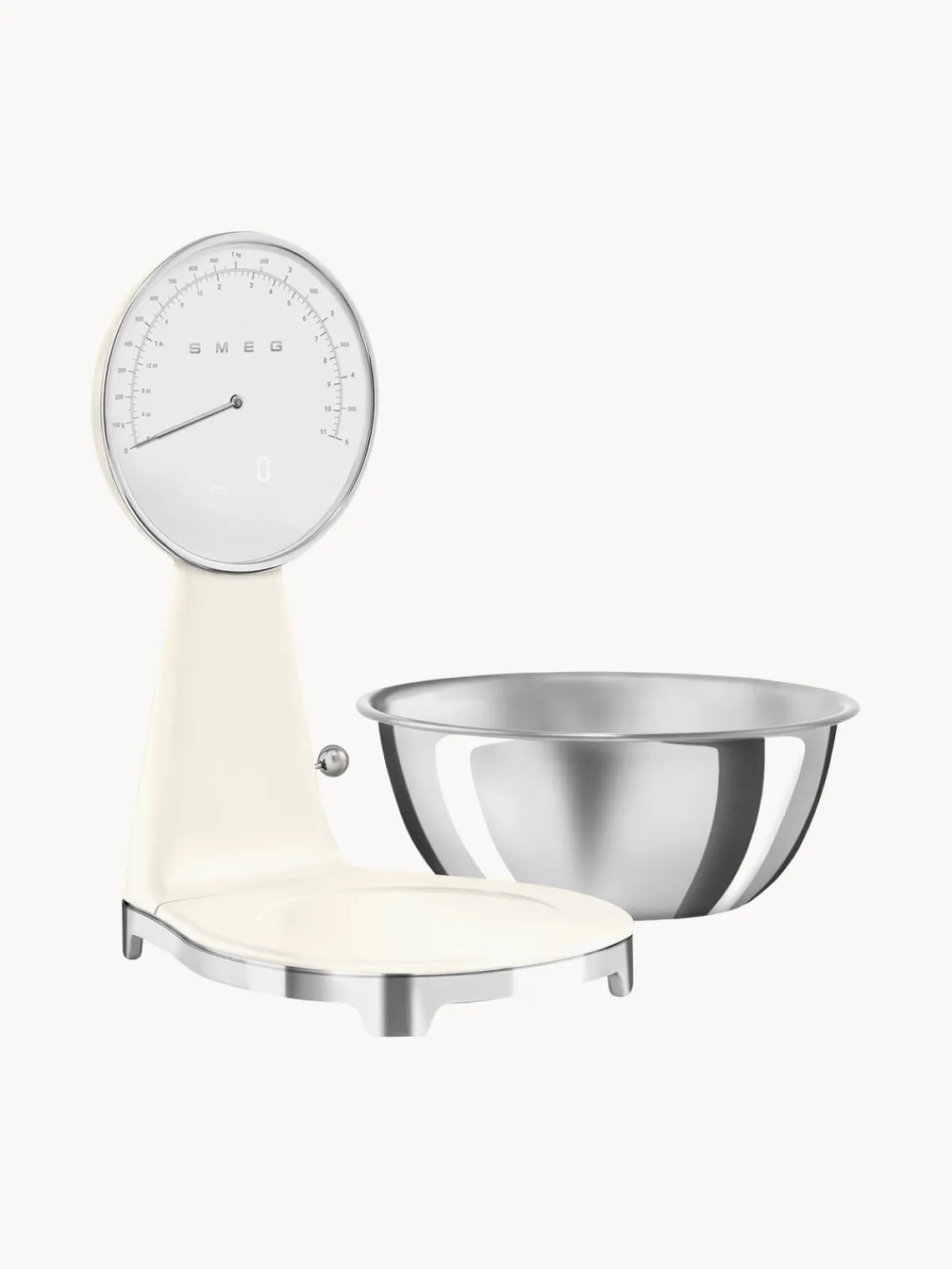 Artículos De Cocina|Utensilios De Cocina>Smeg Báscula de cocina 50's Style Crema