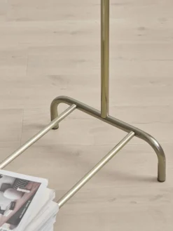 Percheros De Pie|Percheros De Pie></noscript>Ellos Home Burro de metal Industri Dorado