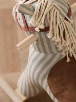 Juguetes A Partir De 1 Año|Decoración Infantil></noscript>Kid's Concept Caballito de madera Sam Aiden Azul, blanco