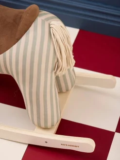 Juguetes A Partir De 1 Año|Decoración Infantil></noscript>Kid's Concept Caballito de madera Sam Aiden Azul, blanco