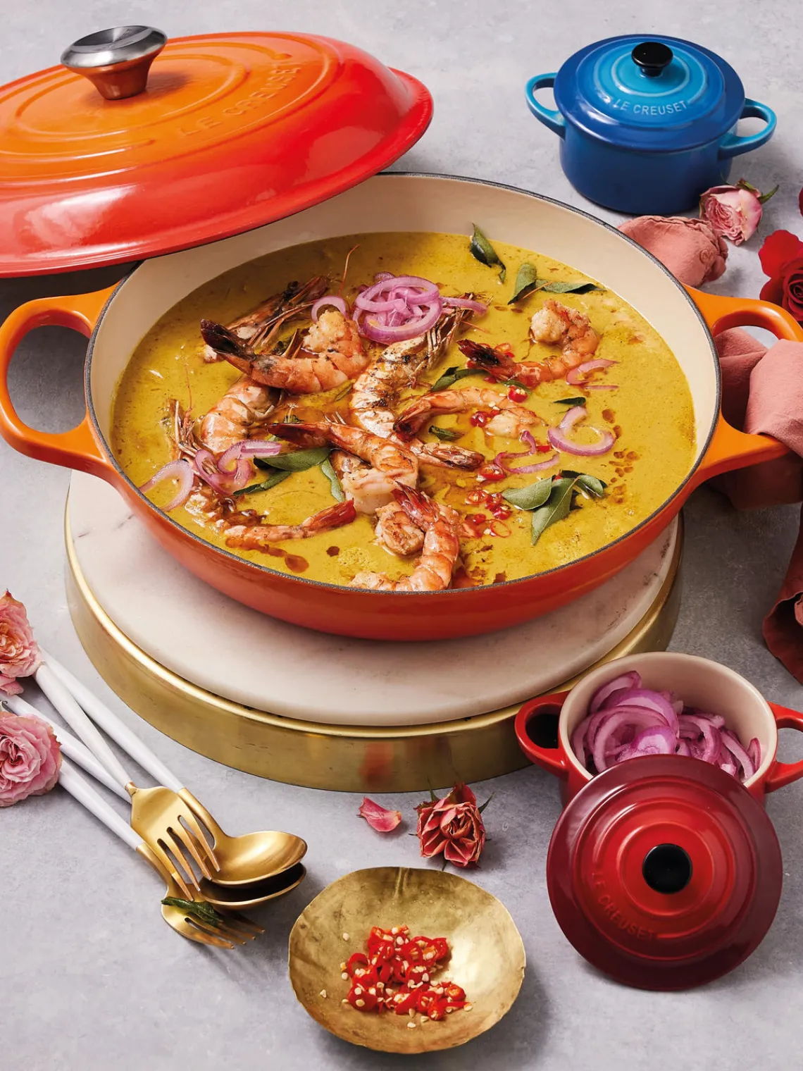 New Cacerola baja de hierro fundido Signature Collection Ollas|Ollas