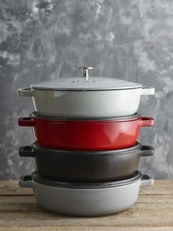 Ollas|Ollas>Staub Cacerola de hierro fundido Chistera Rojo