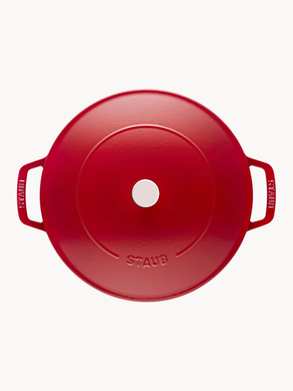 Ollas|Ollas>Staub Cacerola de hierro fundido Chistera Rojo