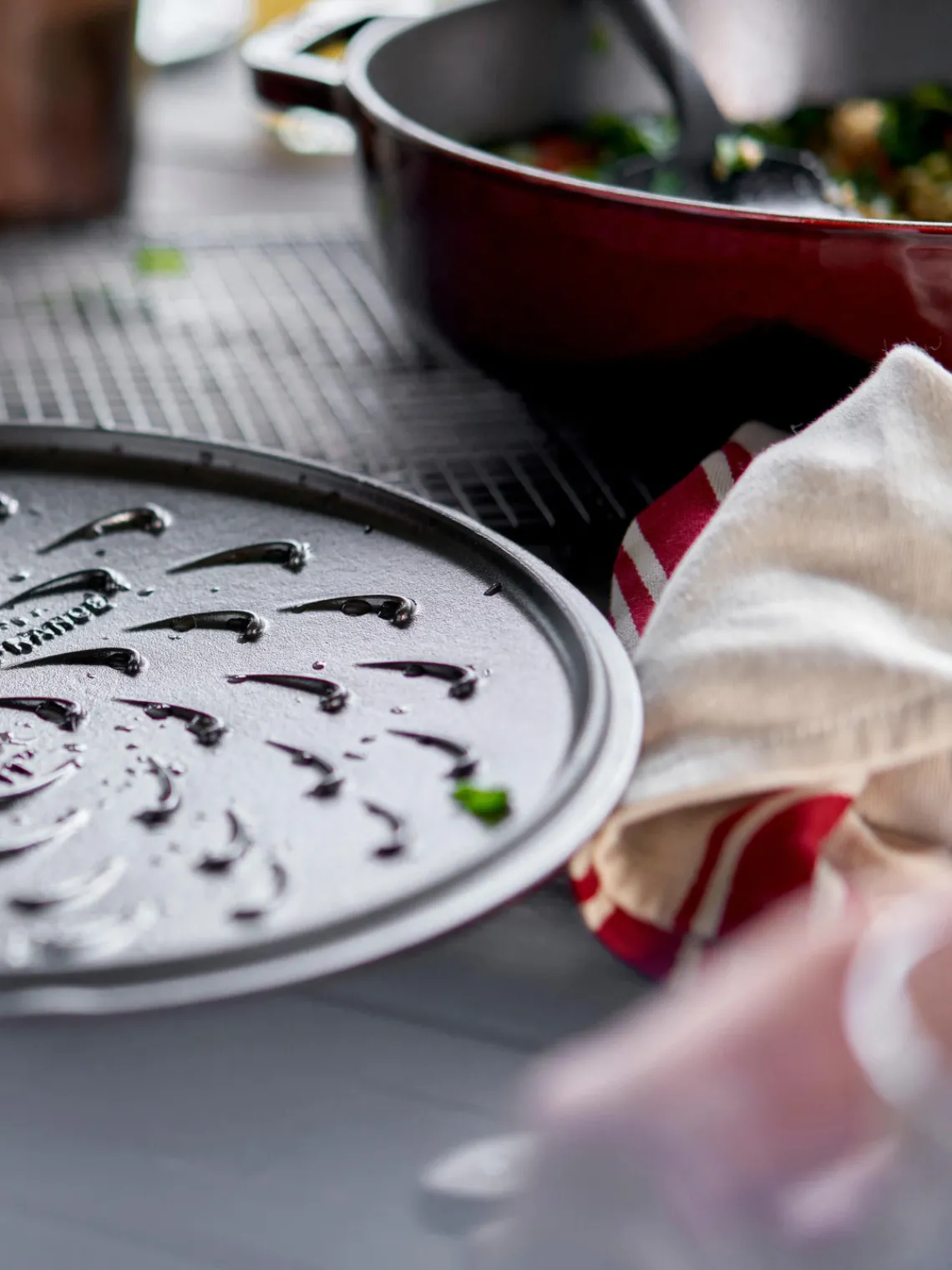 Ollas|Ollas>Staub Cacerola de hierro fundido Chistera Rojo vino