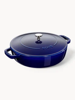 Ollas|Ollas>Staub Cacerola de hierro fundido Chistera Azul real, brillante