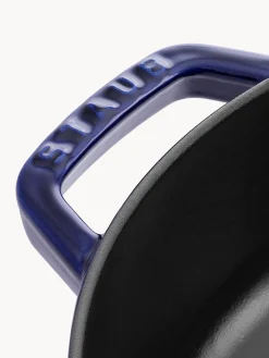 Ollas|Ollas></noscript>Staub Cacerola de hierro fundido Chistera Azul real, brillante
