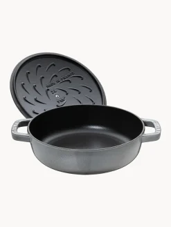 Ollas|Ollas></noscript>Staub Cacerola de hierro fundido Chistera Blanco Off White