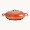 Ollas|Ollas>LE CREUSET Cacerola de hierro fundido Flamme Dorée