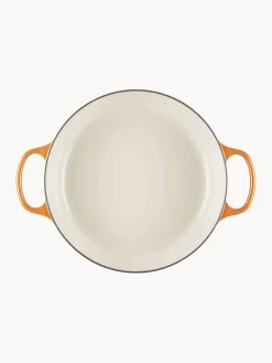 Ollas|Ollas></noscript>LE CREUSET Cacerola de hierro fundido Flamme Dorée