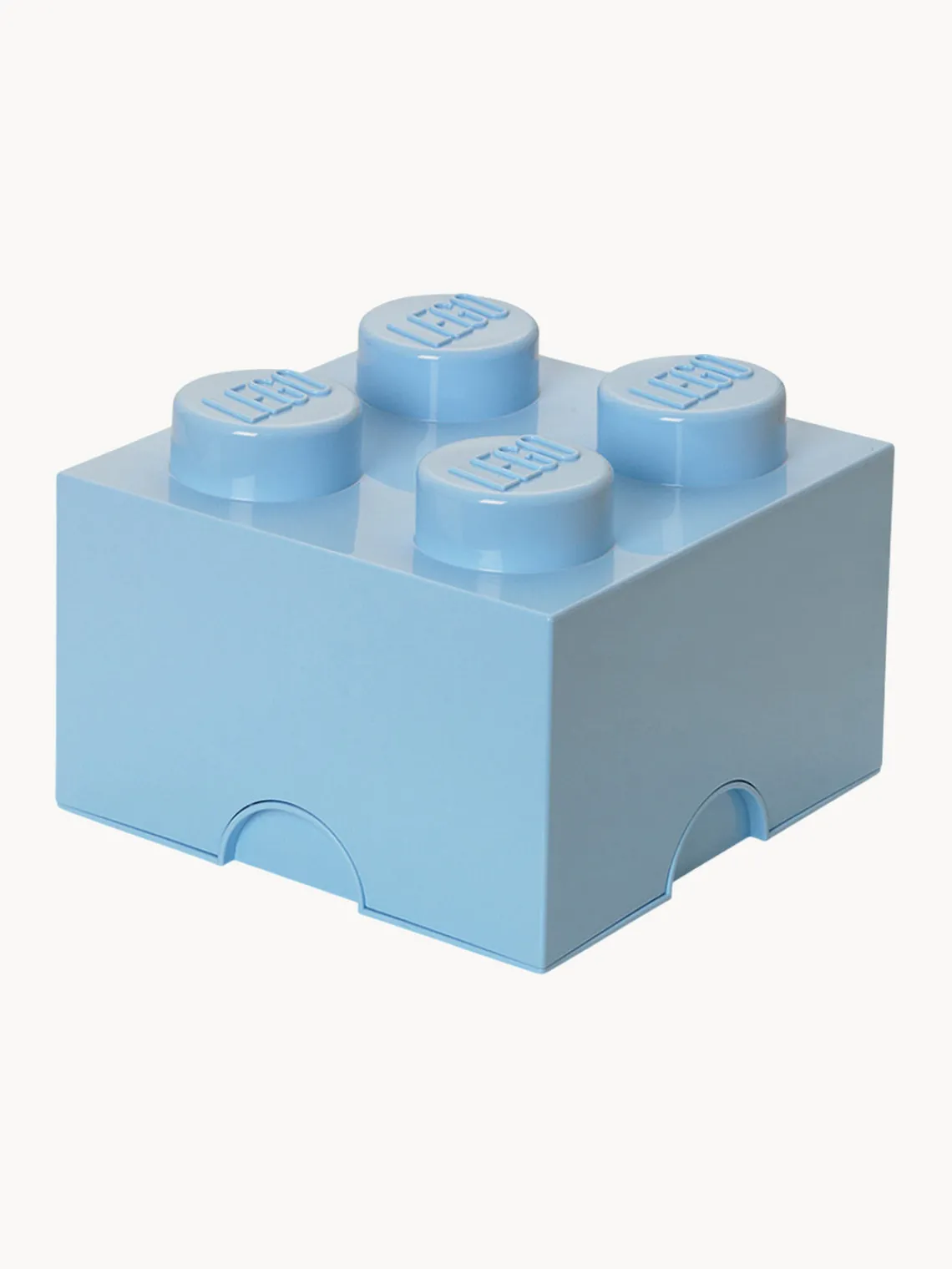 Decoración Infantil|Cestas Y Cajas>LEGO Caja de almacenamiento Brick Four Azul claro