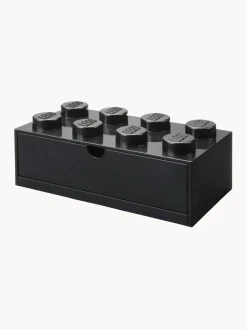 Cestas Y Cajas|Decoración Infantil>LEGO Caja de almacenamiento con 1 cajon Brick Eight Negro
