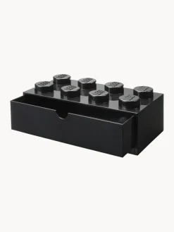 Cestas Y Cajas|Decoración Infantil>LEGO Caja de almacenamiento con 1 cajon Brick Eight Negro