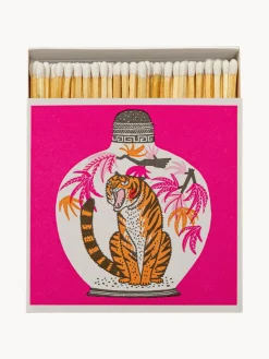 Cerillas|Velas Decorativas>Archivist Caja de cerillas de diseño Farmer Tiger