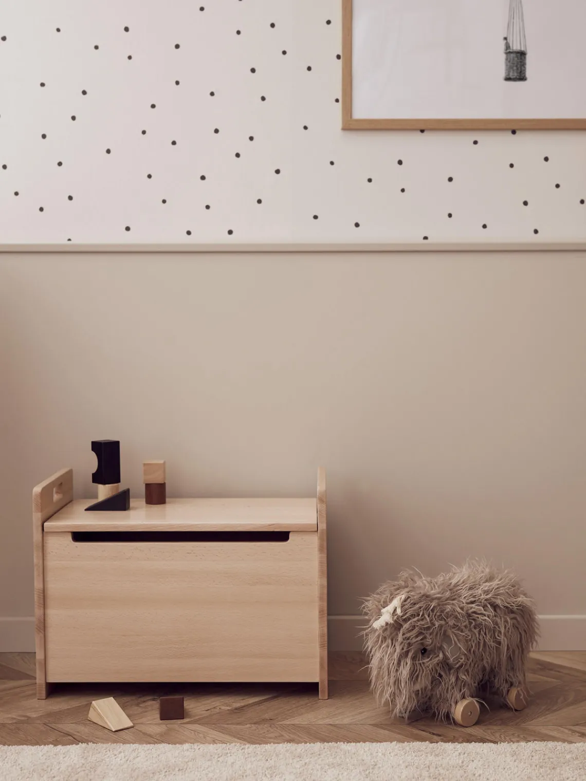 Decoración Infantil|Cestas Y Cajas>Kid's Concept Caja de madera de haya Saga