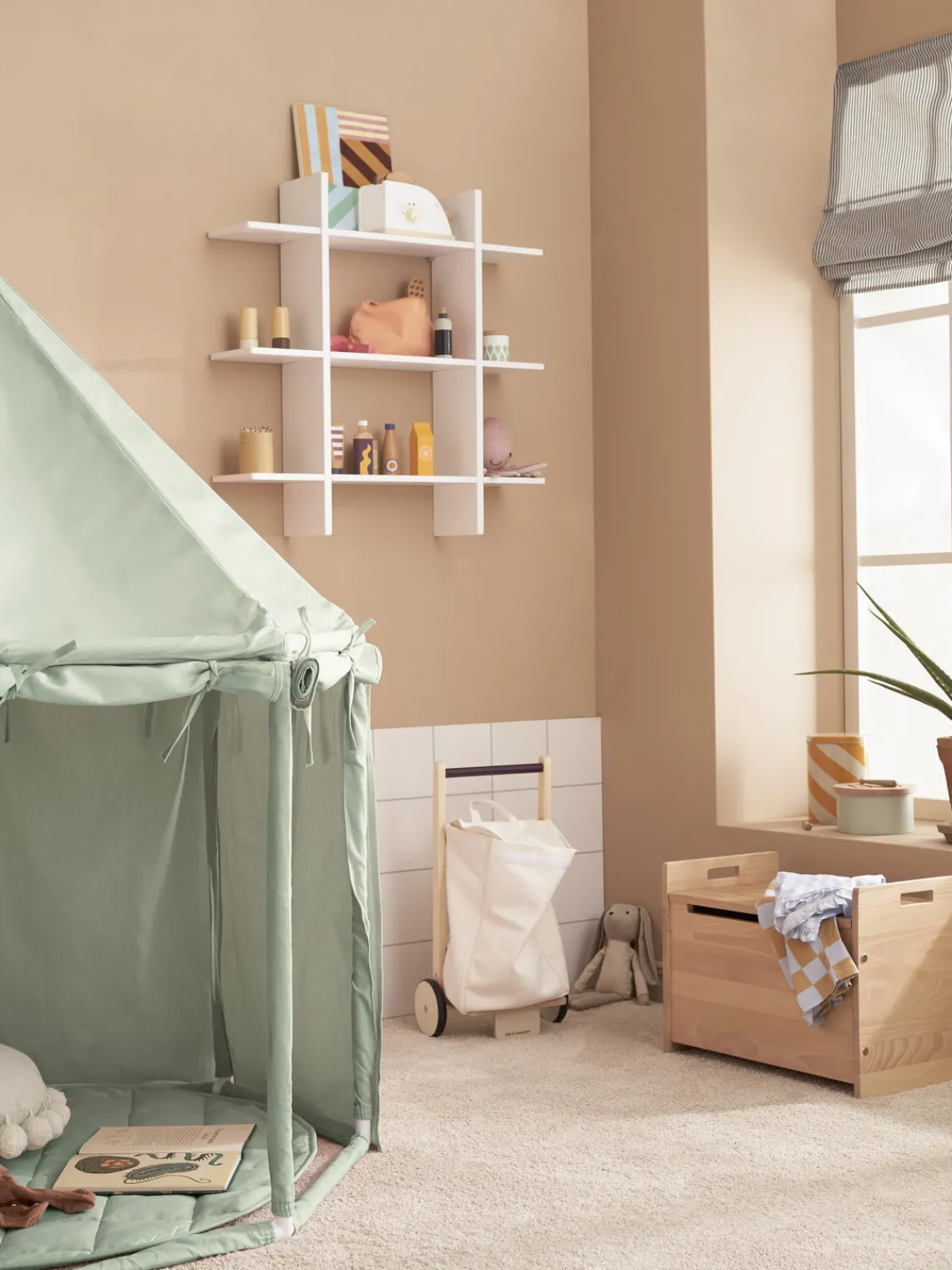 Decoración Infantil|Cestas Y Cajas>Kid's Concept Caja de madera de haya Saga