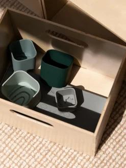 Outlet Caja de madera Kiddo Niños Decoración Infantil|Cestas Y Cajas