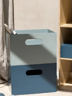 Decoración Infantil|Cestas Y Cajas>Nofred Caja de madera Kiddo Verde salvia